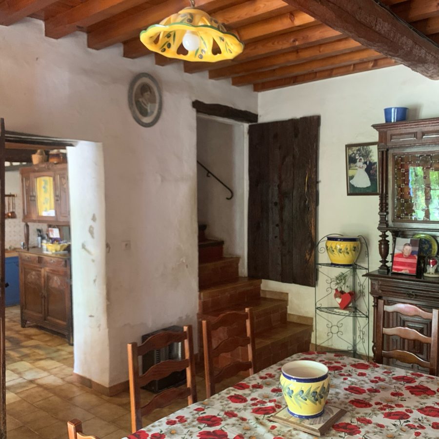 La salle à manger d'origine