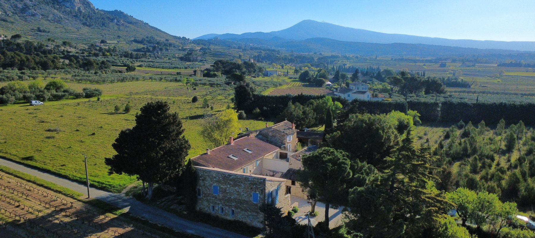 Une maison en Provence, au pied du Ventoux